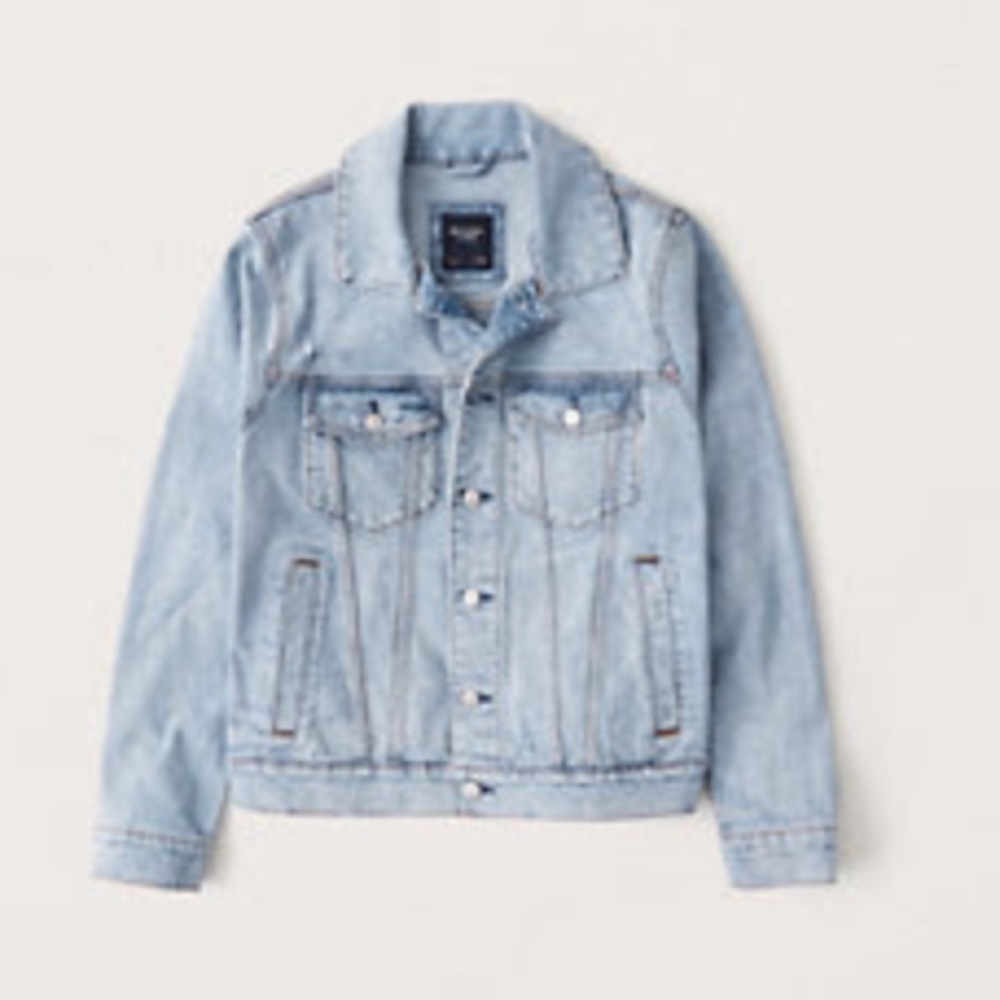 Abercrombie Men's Stretch Denim Jacket
